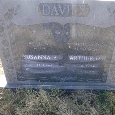DAVIES Arthur D. 1941-1986 &amp; Susanna P. 1946-