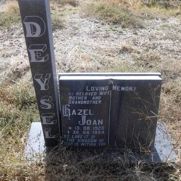 DEYSEL Hazel Joan 1928-1994