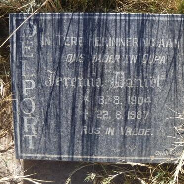 DELPORT Jeremia Daniel 1904-1987