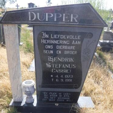 DUPPER Hendrik Stefanus  1973-1991