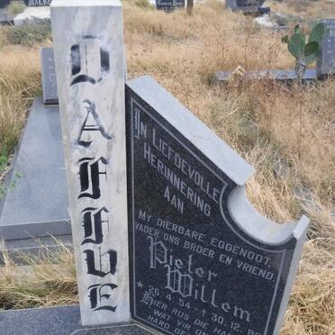 DAFFUE Pieter Willem 1954-1989
