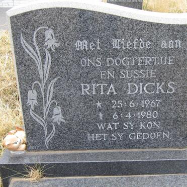 DICKS Rita 1967-1980
