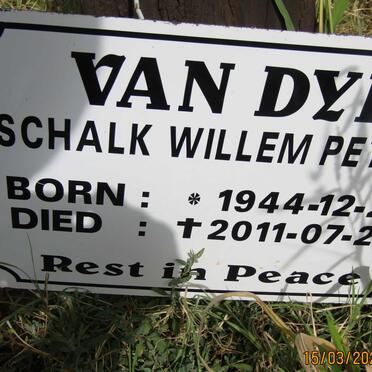 DYK Schalk Willem Petrus, van 1944-2011