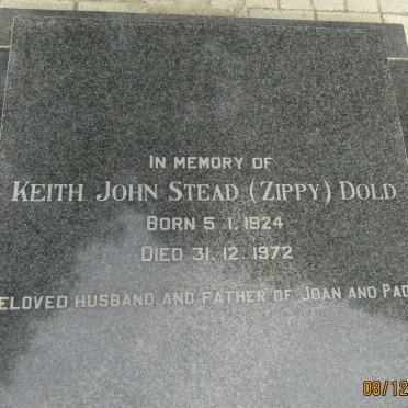 DOLD  Keith John Stead 1924-1972