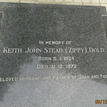 DOLD  Keith John Stead 1924-1972
