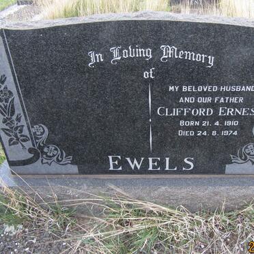 EWELS Clifford Ernest 1910-1974
