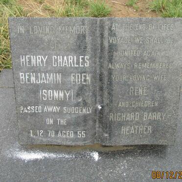 EDEN Henry Charles Benjamin -1970