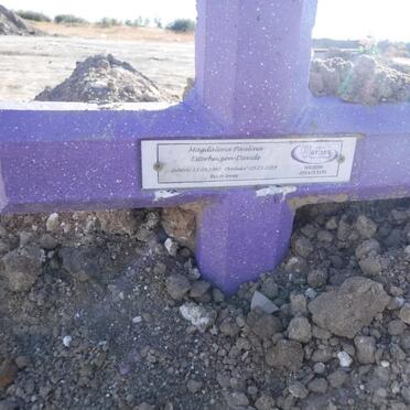 ESTERHUIZEN Magdalena Paulina nee DAVIDS 1962-2019