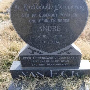 ECK André, van 1958-1984