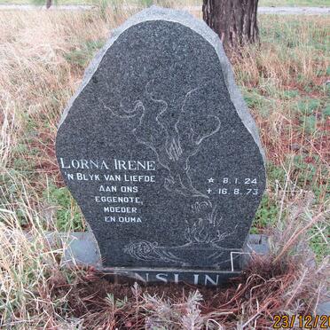 ENSLIN Lorna Irene 1924-1973