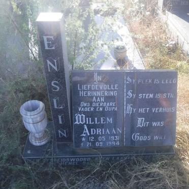 ENSLIN Willem Adriaan 1931-1994