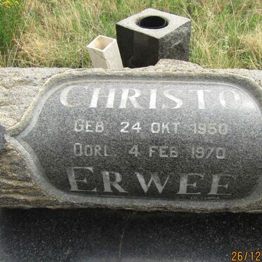 ERWEE Christo 1950-1970