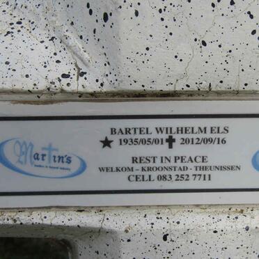 ELS Bartel Wilhelm 1935-2012