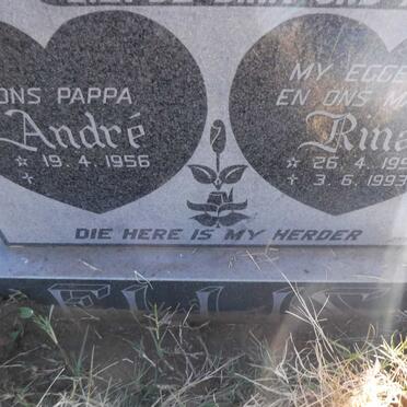 ELLIS Andre 1956- &amp; Rina 1958-1993