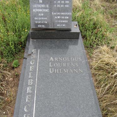 ENGELBRECHT Arnoldus Lourens Uhlmann 1991-1991