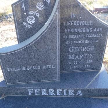 FERREIRA George Martin 1928-1998