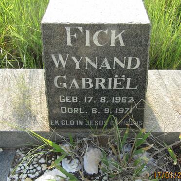 FICK Wynand Gabriël 1962-1971