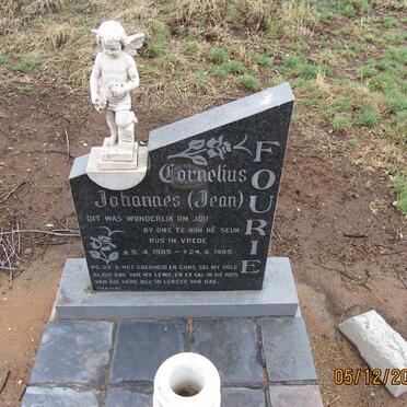 FOURIE Cornelius Johannes 1985-1985