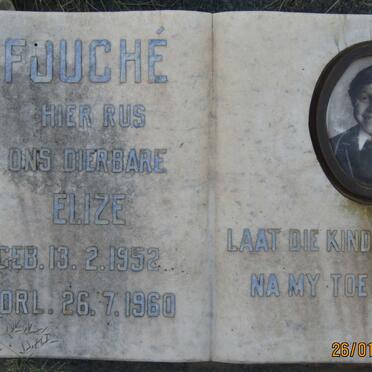 FOUCHÉ Elize 1952-1960