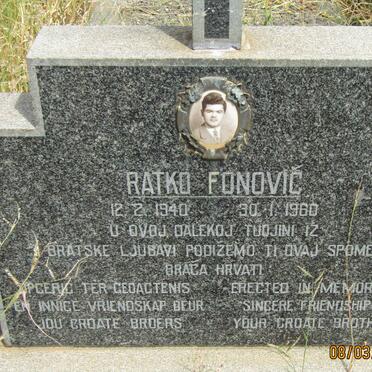 FONOVIC Ratko 1940-1960