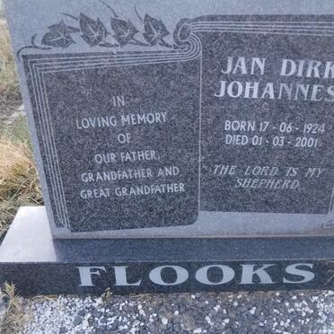 FLOOKS Jan Dirk Johannes 1924-2001