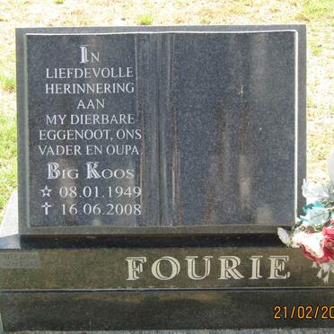 FOURIE Koos 1949-2008