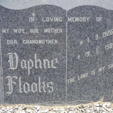 FLOOKS Daphne 1926-1987