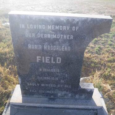 FIELD Maria Magdalena 1934-1994