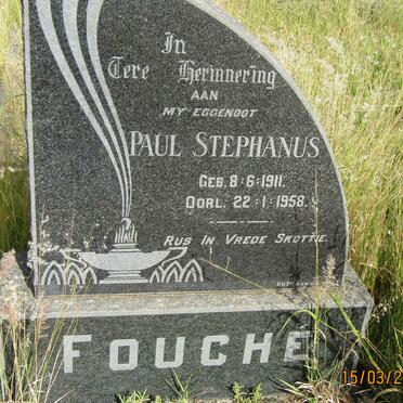 FOUCHE Paul Stephanus 1911-1958