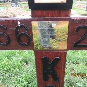 FOUCHE Jacobus Marius 1966-2018