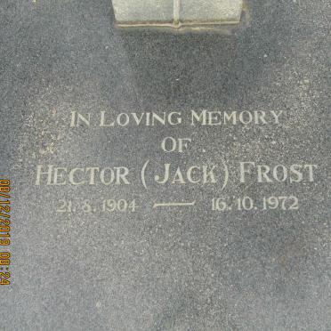 FROST Hector 1904-1972