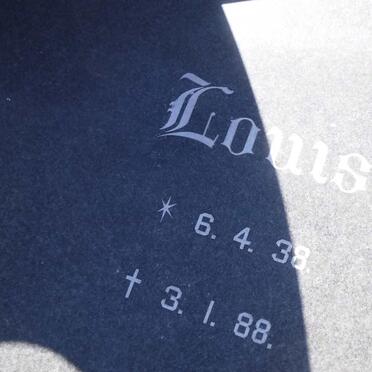 FOUCHE Louis Joachim 1938-1988 &amp; Elizabeth Helena 1939-