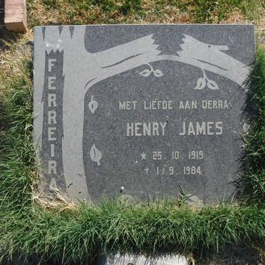 FERREIRA Henry James 1919-1984