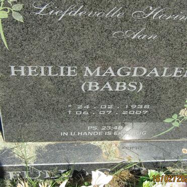 FULLAGAR Heilie Magdalena 1938-2007