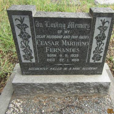 FERNANDES Ceasar Marthino 1939-1968