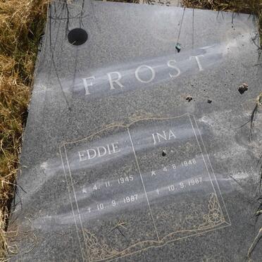 FROST Eddie 1945-1987 &amp; Ina 1948-1987