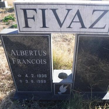 FIVAZ Albertus Francois 1936-1999