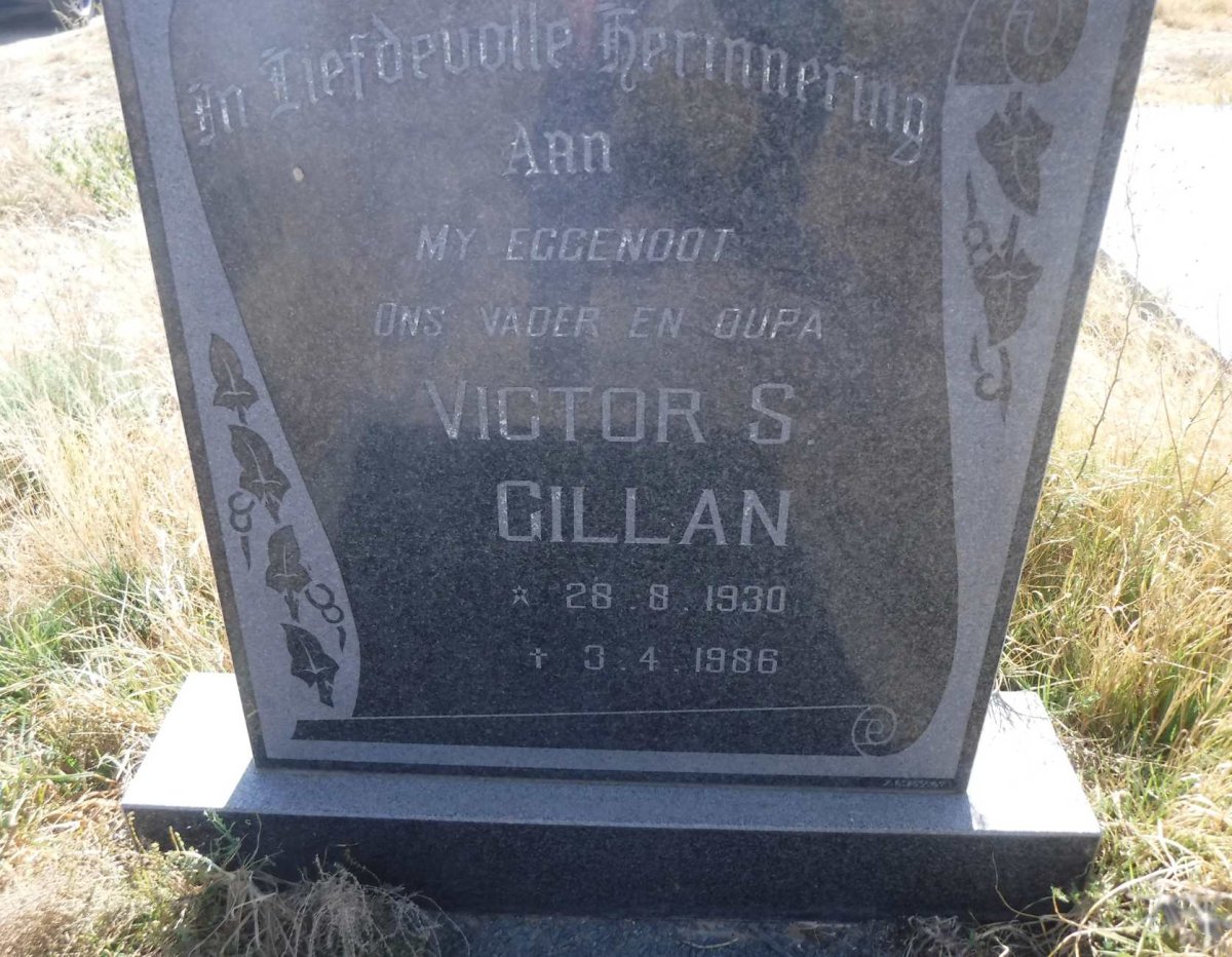 GILLAN Victor S. 1930-1986