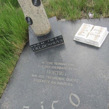 GELDENHUYS Nico 1944-1976