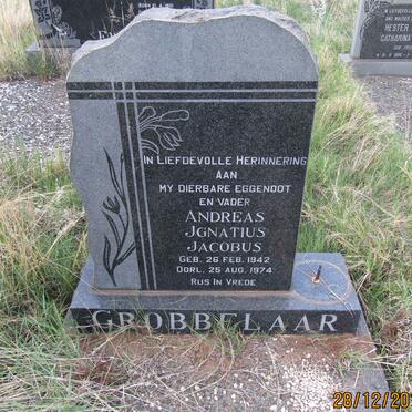 GROBBELAAR Andreas Jgnatius Jacobus 1942-1974