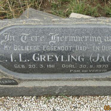 GREYLING C.I.L. 1911-1970