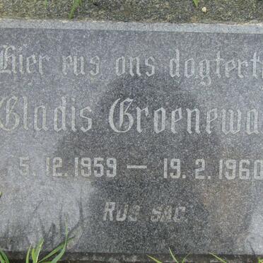 GROENEWALD Gladis 1959-1960