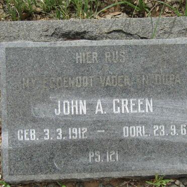 GREEN John A. 1912-1969