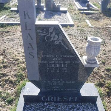 GRIESEL Hercules 1920-1992