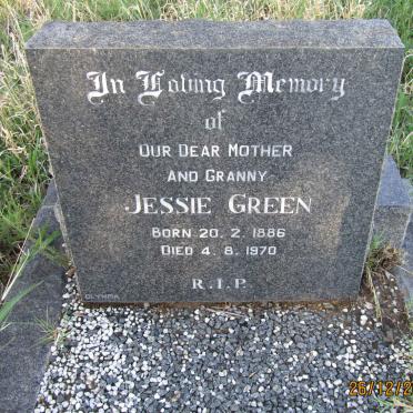 GREEN Jessie 1886-1970