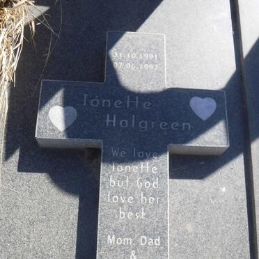 HALGREEN Tonette 1991-1997