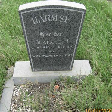 HARMSE Beatrice J. 1960-1977