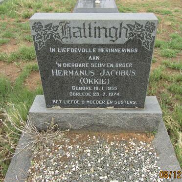 HATTINGH Hermanus Jacobus 1955-1974