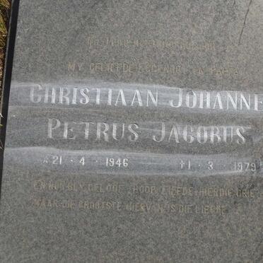 HATTINGH Christiaan Johannes Petrus Jacobus 1946-1979 