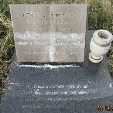 HAUSER Lionel Ivor 1927-1974